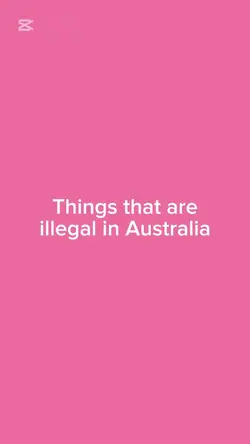 Aus laws very true 👍