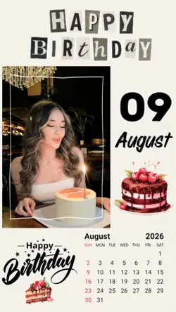 Birthday 09 August