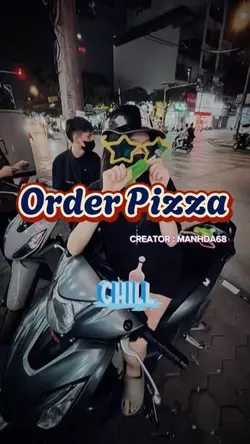 Order Pizza...⛱️