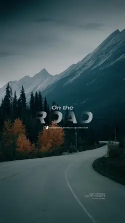 on the road