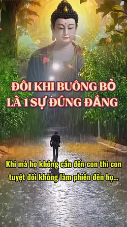 Đôi khi buông bỏ