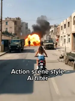 Ai action scene 