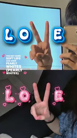 trend tangan love