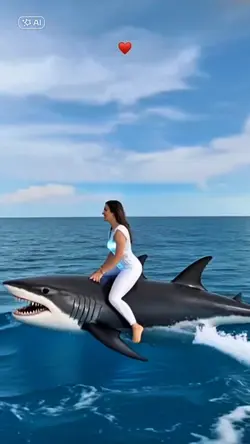 Ride a shark
