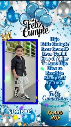 Hijo Cumple Foto