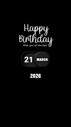 HBD 21 MARCH 2026