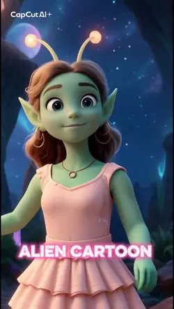 Alien cartoon 