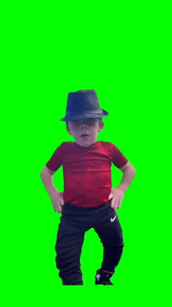 Kid funny singing 