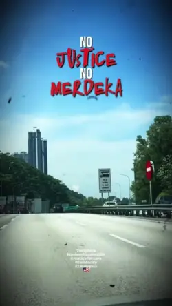 NoJustice NoMerdeka