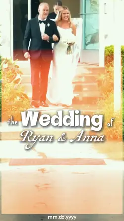 cinematic wedding