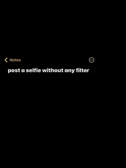 selfie w/out filter