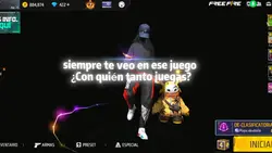Con quién juegas?