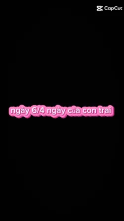 6/4 ngày con trai