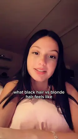 black hair vs blonde
