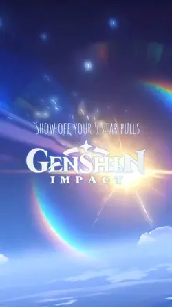 Genshin 5 Star Pulls