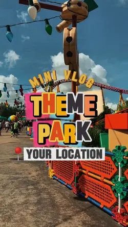 THEME PARK MINI VLOG