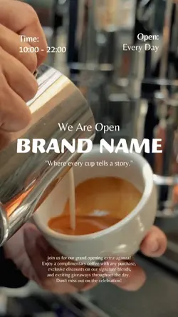 Grand Opening Caffe
