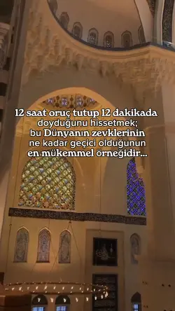 oruç tutmak...