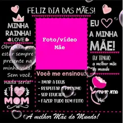 Te amo mãe 