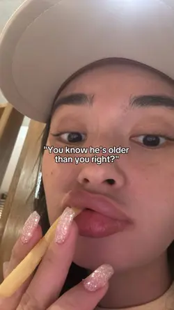 You know he's older