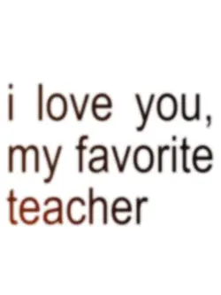 favorite teacher 