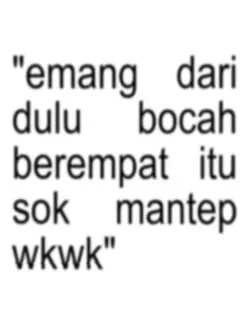 bocah berempat itu