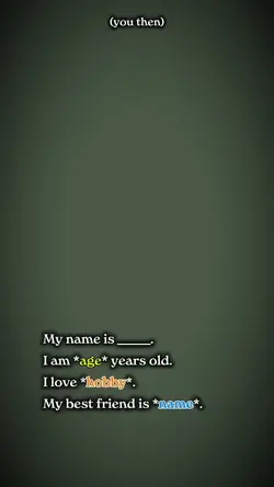 my name