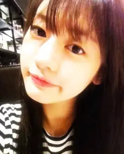 Playful kiss