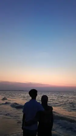 sunset bareng doi