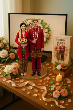 TREN MINIATUR WEDING