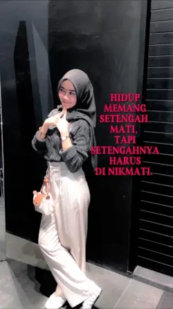 SETENGAHNYA NIKMATIN