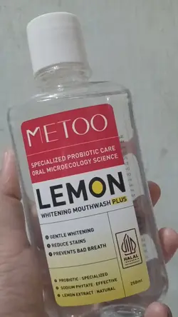 mouthwash lemon