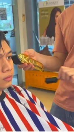 Men’s haircut 