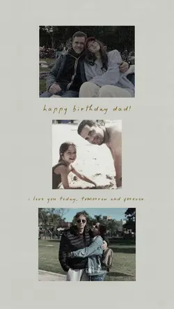 b'day dad