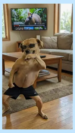 dancing dog 