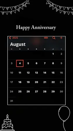 Anniv 4 august 2025