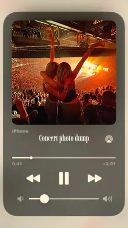 concert photo dump 