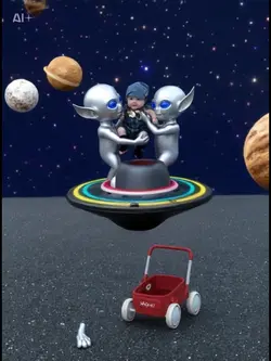 Ai宇宙人が迎えに来てくれる