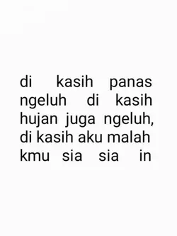 dikasih aku malah km