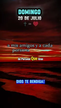 DOMINGO 20 DE JULIO 