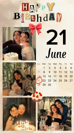 Birthday 21 June