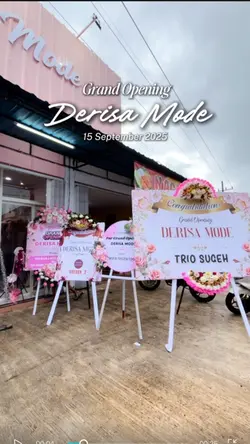 Grand opening toko
