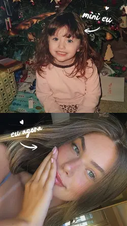 Mini eu x Você agora