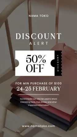 promo : discount