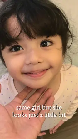 same girl but she