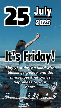 It's Friday