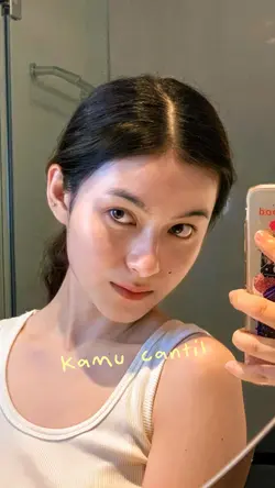 cantik tanpa bedak