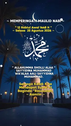 Maulid Nabi 1448H