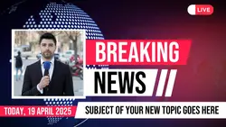 YouTube News Intro