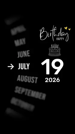 Hbd 19 July 2026 